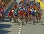 Mark Cavendish gagne la cinqui�me �tape du Tour de France 2008